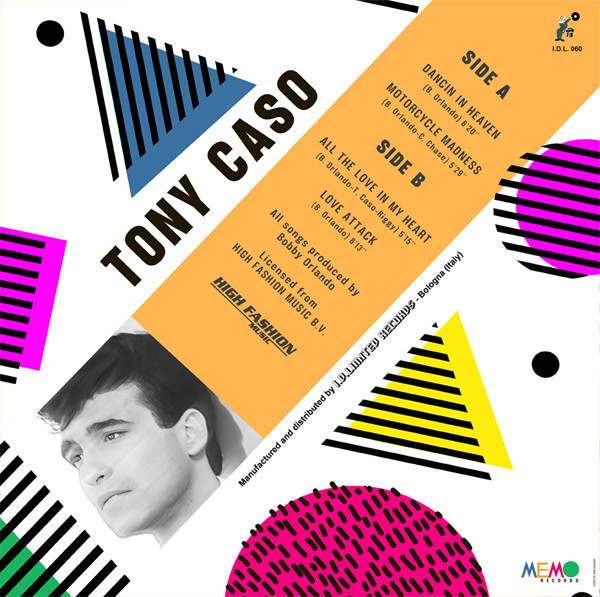 Vinil EP - Tony Caso – Dancin In Heaven - Imagem 2